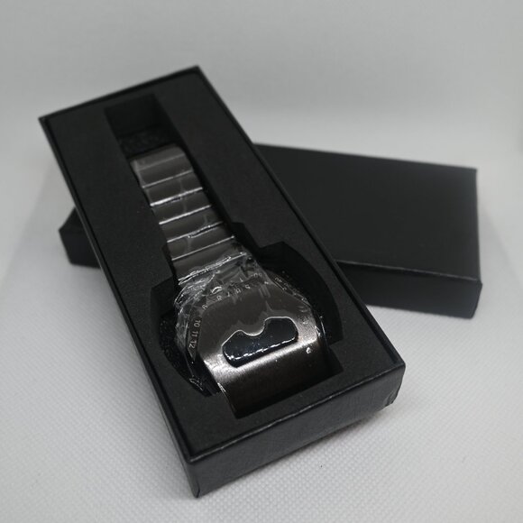 lectronic Watch Iron Man Snake Head Watch Chain LED Men's Watch - Picture 1 of 6